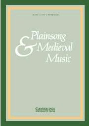 Plainsong & Medieval Music